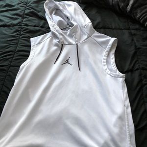 Sleeveless Jordan hoodie